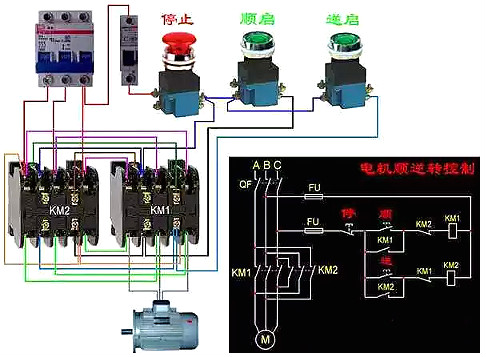 三相異步電動(dòng)機(jī)接線圖