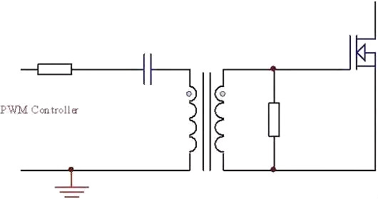 MOSFET柵極,驅(qū)動(dòng)電路,PNP