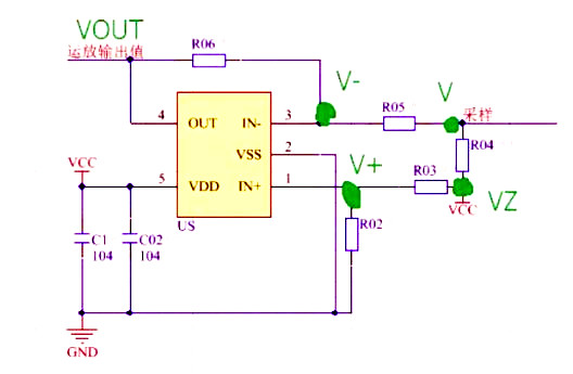 運(yùn)放電流檢測(cè)電路