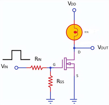 場效應管開關(guān)電路