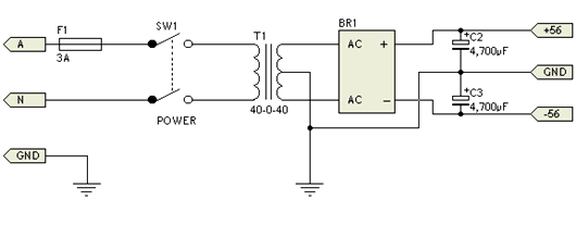 音頻功放電路