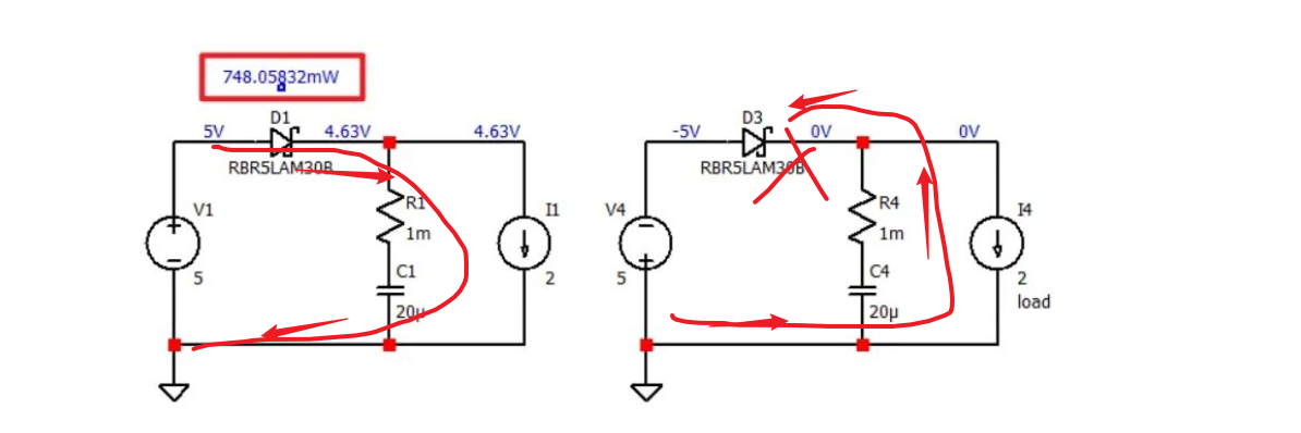 二極管 MOS管電路防反接