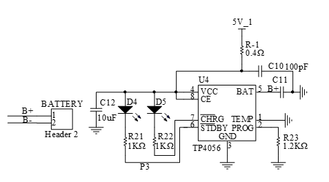 鋰電池充電 充電保護(hù)電路